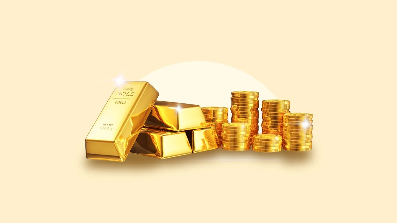 Gold IRA investing — coins and bars
